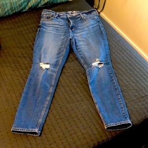 Old Navy Rockstar Super Skinny High Rise Jeans
